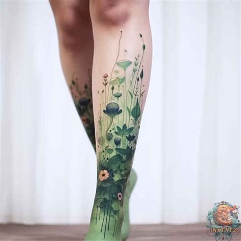 Experience Vibrant Artistry with Green Ink Tattoo: A Masterful Choice.